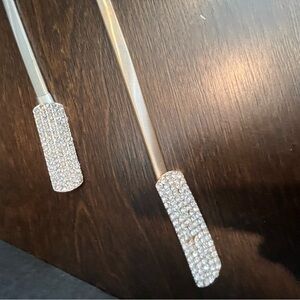 Glamorous Silver and Gold Rhinestone Metal Belts